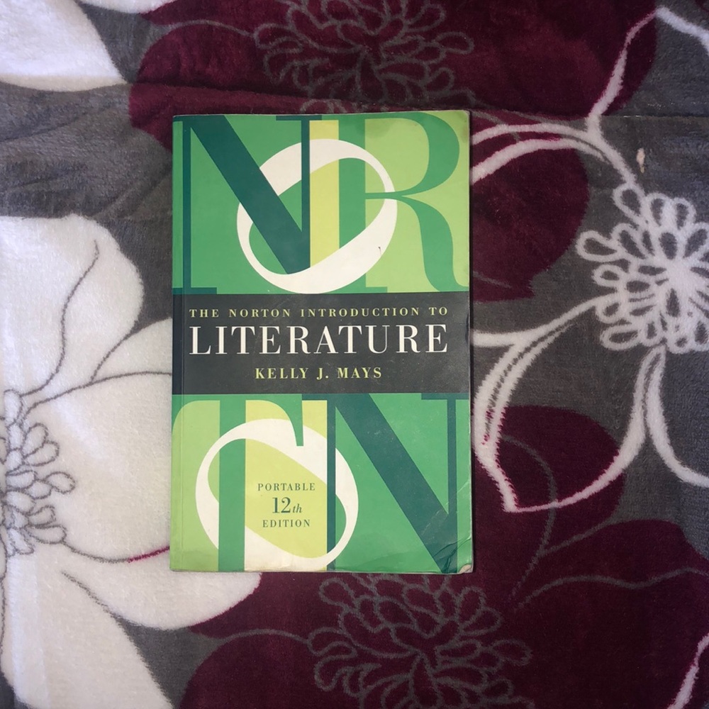 book(The Norton Introduction To Literature)